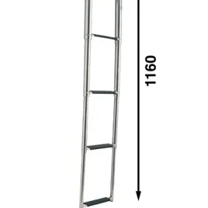 Voordeelprijs Båtsystem Telescopische ladder 4 treden 1160MM