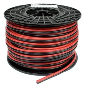 BW Speakerdraad / Twinkabel 2x 0.75 mm² zwart/rood Snelle Levering