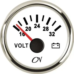 Gereduceerde Prijs CN Voltmeter 16-32V - analoog Zwart Zwart