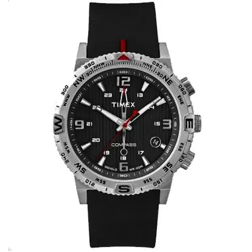 Timex Intelligent Quartz E- Compass Zwart Voordeelprijs