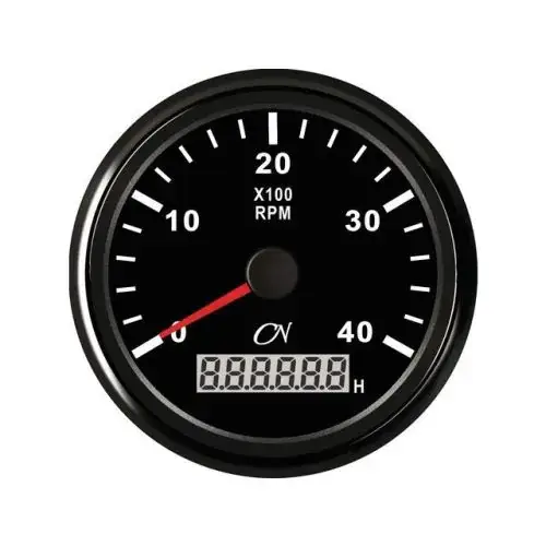 CN toerenteller met bedrijfsurenteller 4000 rpm Zwart Koop Vandaag