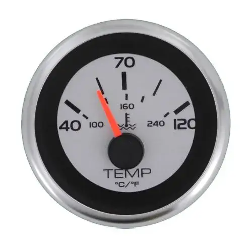 Nieuw Veethree Watertemperatuurmeter 40-120 Graden Argent Pro