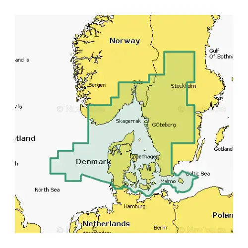 Betaalbaar Navionics Waterkaart Platinum+ Regular NPEU042R Oslo tot Trelleborg - Preloaded MSD