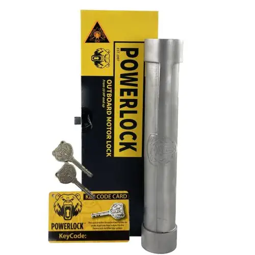 Powerlock Buitenboordmotorslot BBM-2 SCM Goedgekeurd vanaf 10 Pk Favoriet