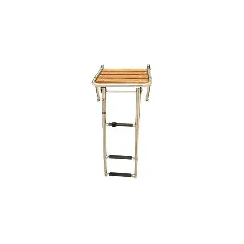 Nuova Rade Zwemplateau met Telescopische Trap 390 x 450 mm (L x B) Seizoensaanbieding