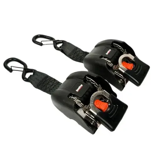 Express Levering Speedstrap Automatische Trailer Spanbanden RVS 2 stuks