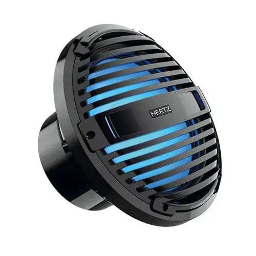 Hertz Marine Subwoofer HMS 10 B4-LD-W RGB LED Zwart Must-Have