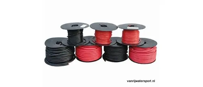 Dagaanbieding Montagedraad 6 mm² zwart