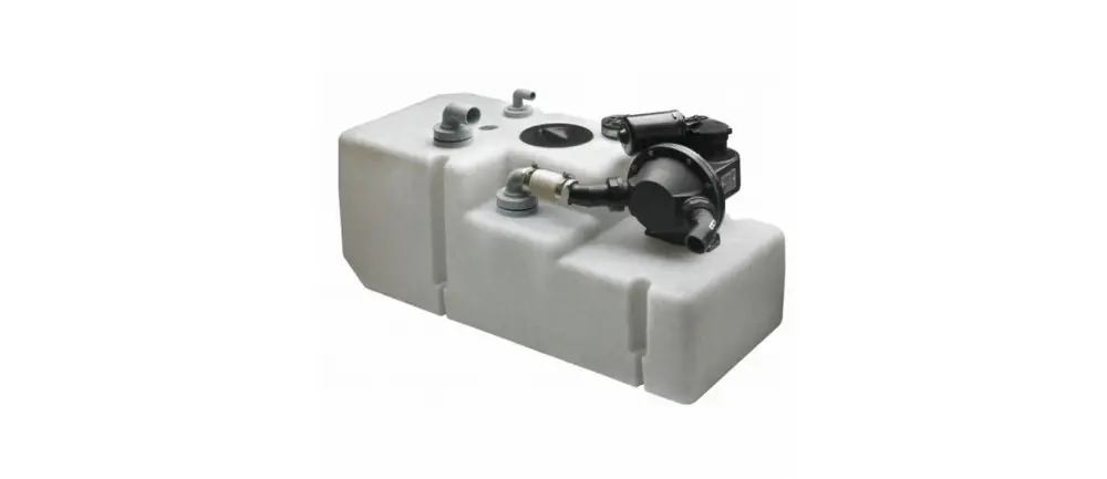 Dagaanbieding Vetus vuilwatertanksysteem 120 liter, 24V