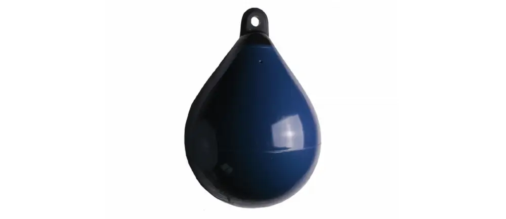 Fender bolvormig 35x48, donker blauw Actieprijs