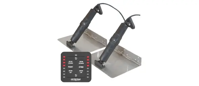Goedkoop Trimset elektrisch voor boten 9-15 mtr (Inclusief bediendeel + standaanwijzer)