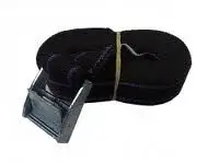 Spanband met gesp, 2.5m. x 25mm Zwart Meest Verkocht