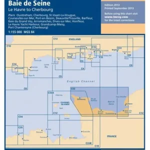 Weekendaanbieding Imray C 32 Baie de Seine
