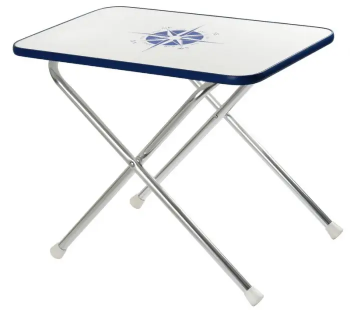 Klaptafel met kompasroos 88x44cm Koopje