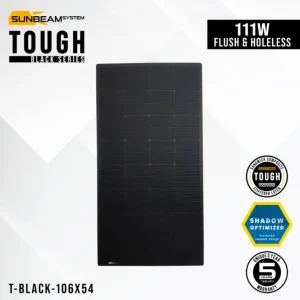 Favoriet Sunbeam zonnepaneel Tough 111W Black