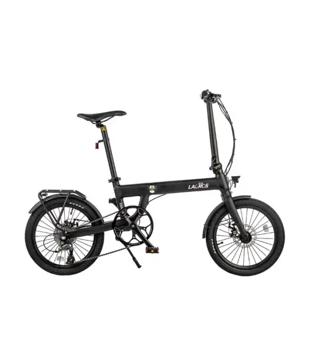 Nieuw Lacros Gemini 18 inch elektrische fiets, in Zwart of Wit