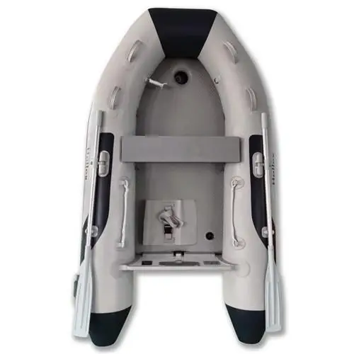 Hollex rubberboot 2.35 airdeck lichtgrijs Koopje