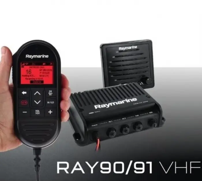 Gratis Retour Raymarine Ray90 marifoon Black Box set
