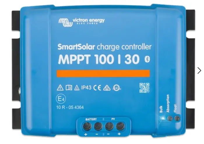 Smartsolar MPPT 100/30 Laadcontroler Merkproduct