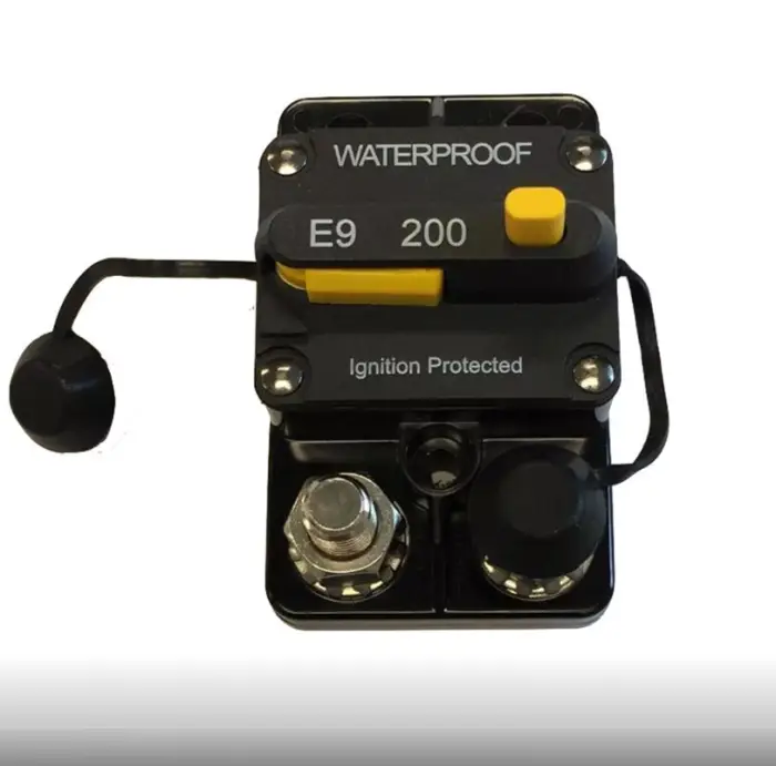 Gecertificeerd Automatische zekering 200Amp (waterbestendig)