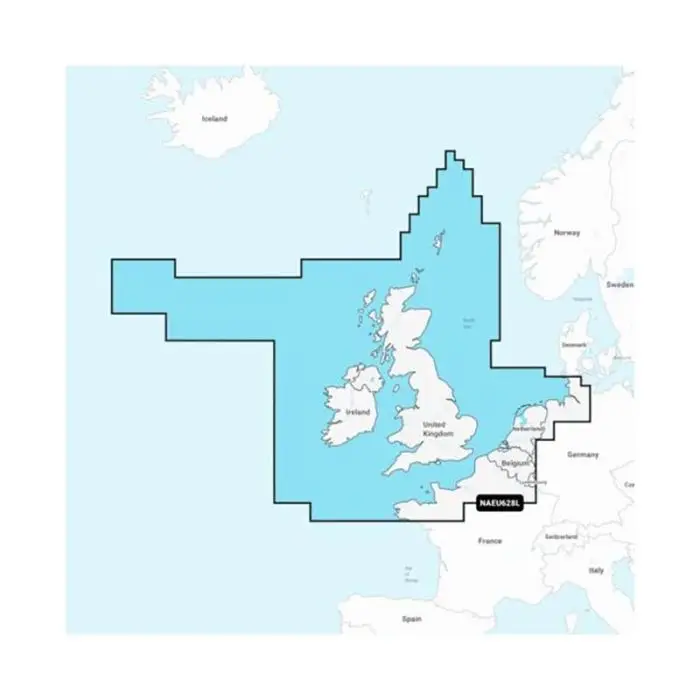 Navionics+™ UK, Ireland & Holland Built-in Update, microSD™/SD™ and One-year Subscription, BUEU628L Koopje