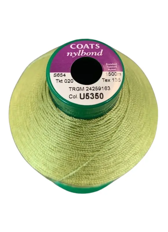 Laatste Versie Coats | Nylbond | M20 | 1500 m | Fluorescerend Groen | # U5350