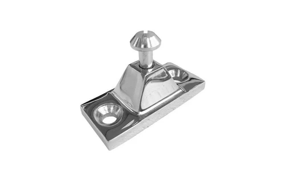 Marinetech | Dekplaat | zijmontage | 90 graden | 56 x 20 x 36 mm Snelle Levering