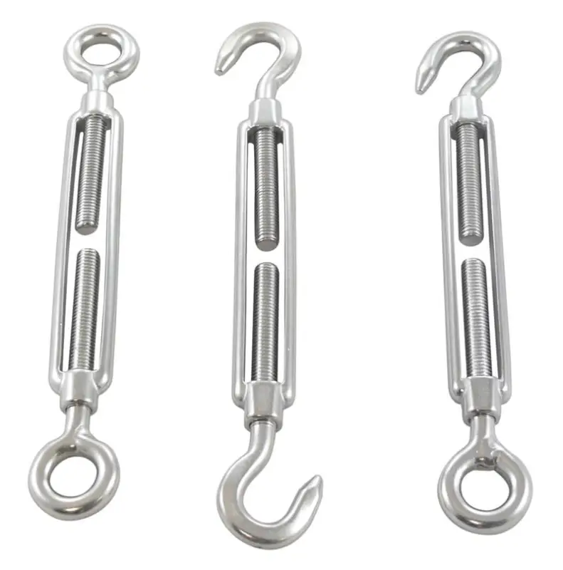 Marinetech | Spanner | RVS | M12 | 300 - 455 mm | Haak - Oog Beperkt Aanbod