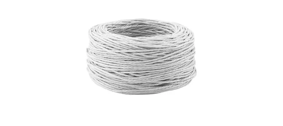 Speedy Stitcher® | Gewaxed Polyestergaren | Coarse | WIT | # 140-03 | Klos van 27 meter Meest Verkocht