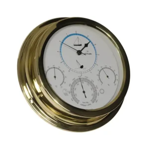 Goedkoop Getijdenklok / Barometer / Thermometer / Hygrometer - 224 mm
